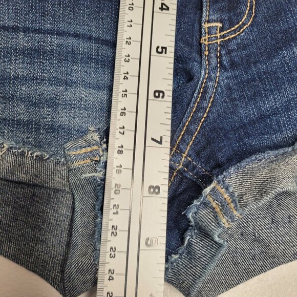 Vintage y2k Hollister low rise short shorts party rolled hem size 3 FLAW - Picture 7 of 8